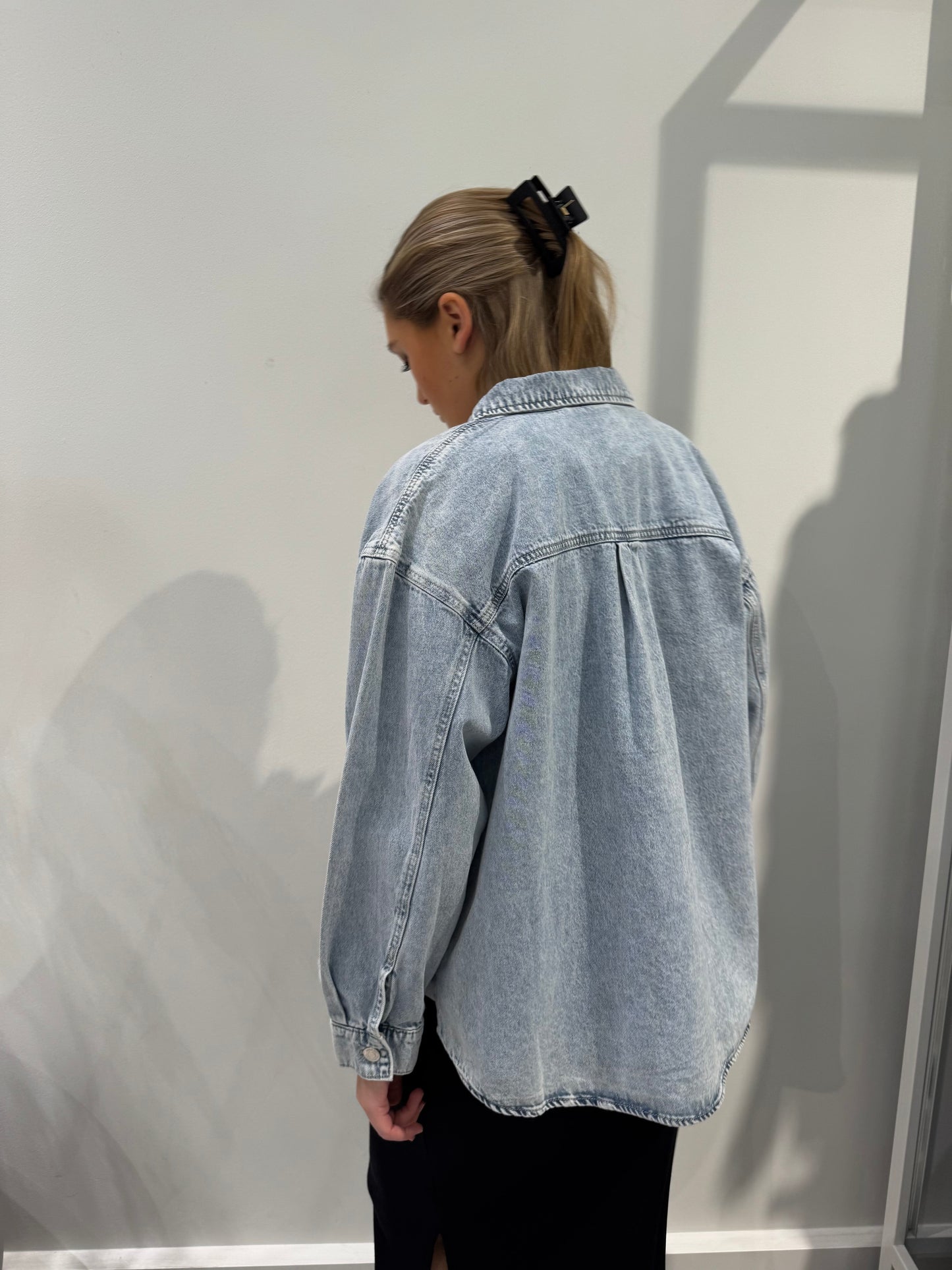 VMJENNIE Denim Shirt - Light Blue Denim