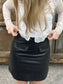 VMBROOKE Short Skirt - Black